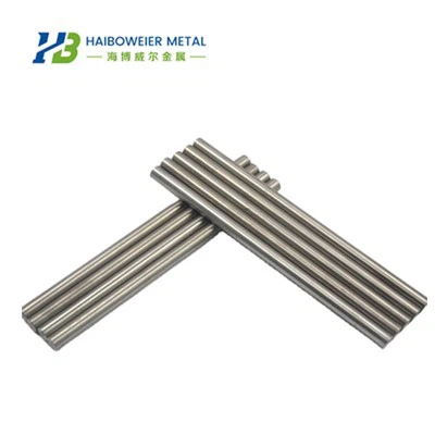 Haste de titânio anticorrosão e resistente ao desgaste